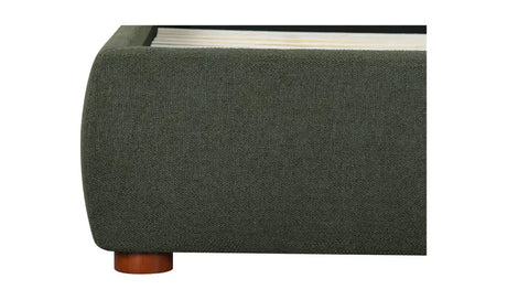 Luzon Bed - Tall HeadBoard - Deep Forest by Moe's Home at Eve Furniture