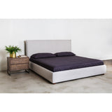 Luzon Light Grey King Bed by MOES at Eve Furniture