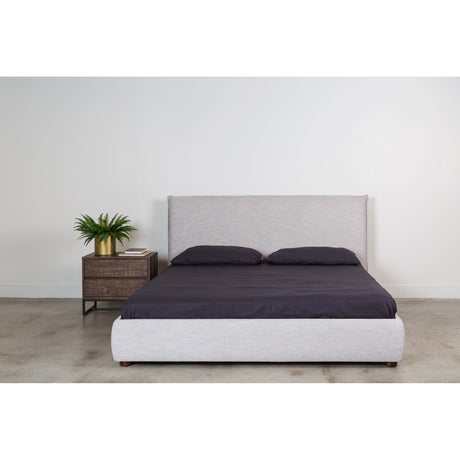 Luzon Light Grey King Bed by MOES at Eve Furniture