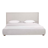 Luzon Light Grey King Bed