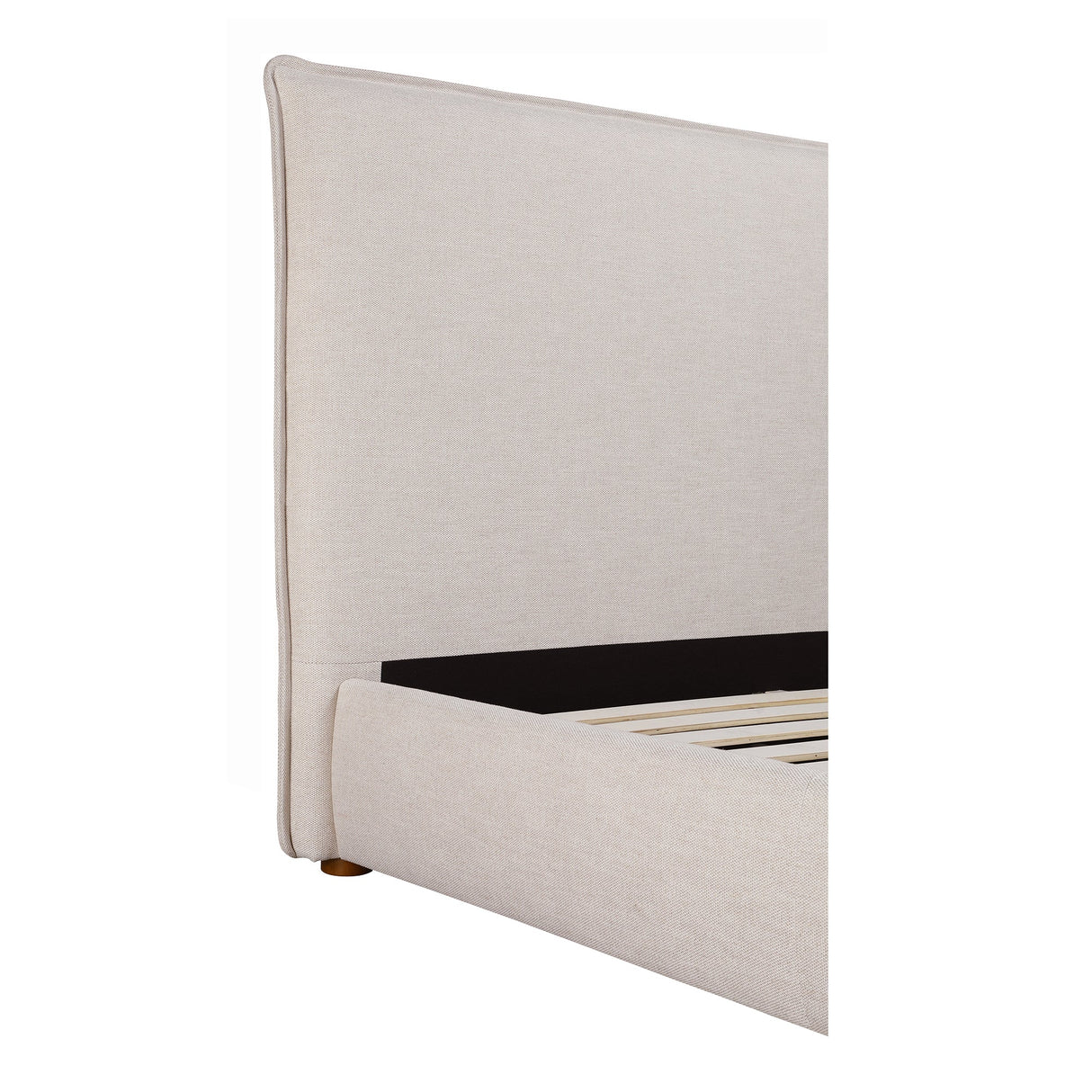 Luzon Wheat King Bed Tall Headboard by MOES at Eve Furniture