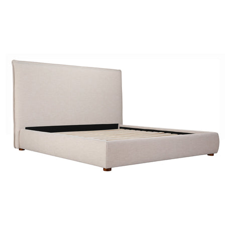 Luzon Wheat King Bed Tall Headboard by MOES at Eve Furniture