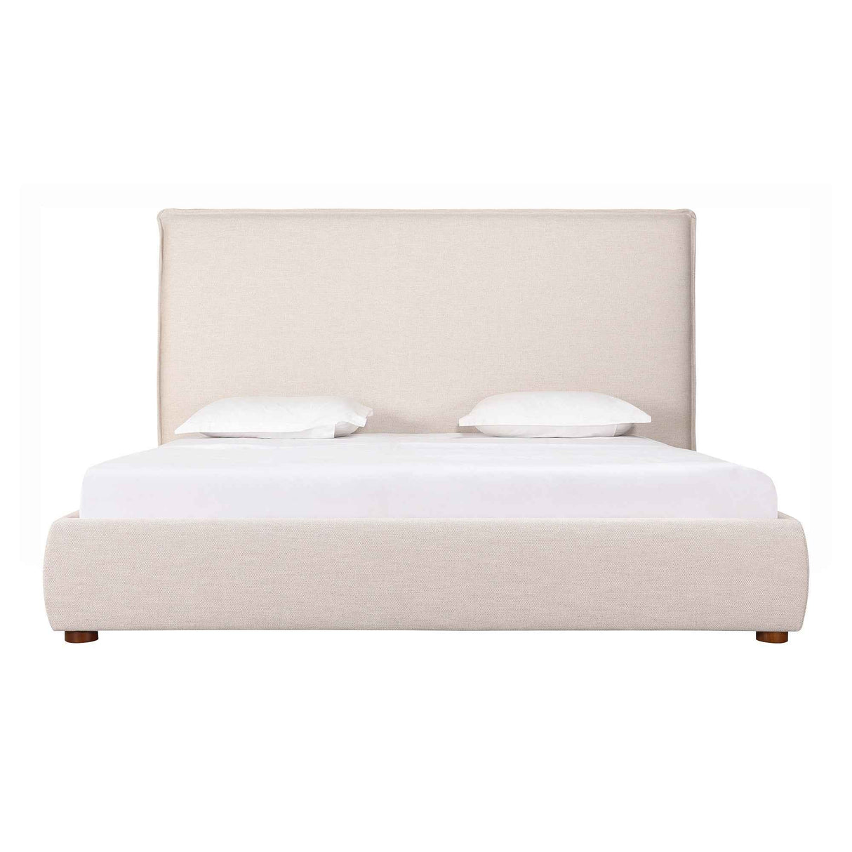 Luzon Wheat King Bed Tall Headboard
