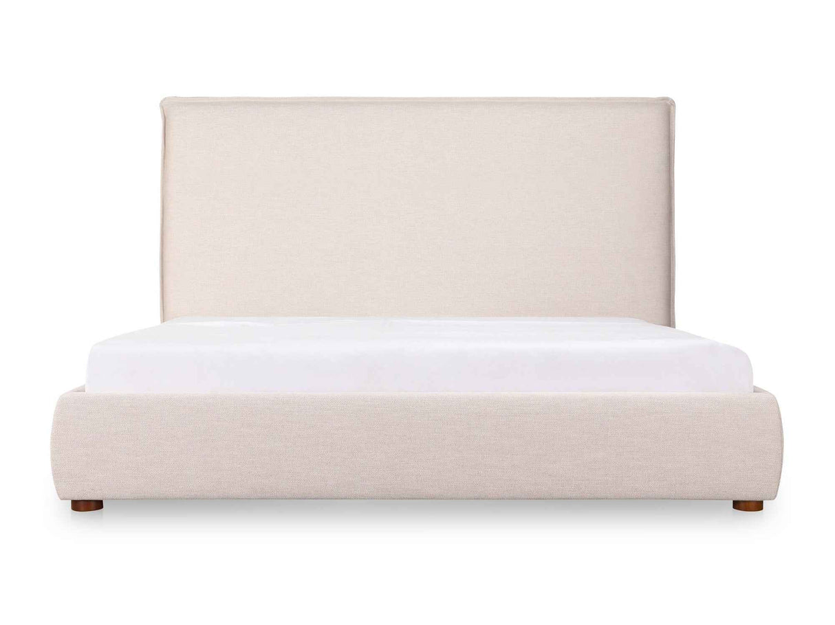 Luzon Wheat King Bed Tall Headboard