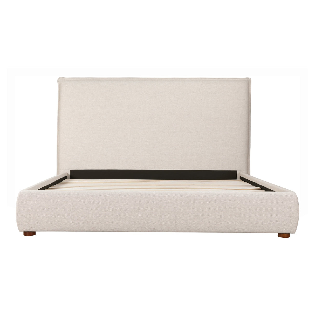 Luzon Wheat Tall Headboard Queen Bed by MOES at Eve Furniture