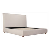 Luzon Wheat Tall Headboard Queen Bed by MOES at Eve Furniture