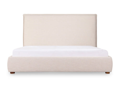 Luzon Wheat Tall Headboard Queen Bed by MOES at Eve Furniture