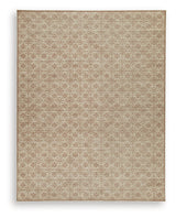 Lyamford Beige/Gray/Brown Large Rug by Ashley at Eve Furniture