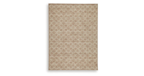 Lyamford Beige/Gray/Brown Medium Rug by Ashley at Eve Furniture