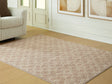 Lyamford Beige/Gray/Brown Medium Rug by Ashley at Eve Furniture