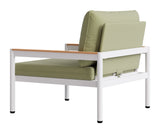 Lychee Green Outdoor Armchair by Zuomod at Eve Furniture