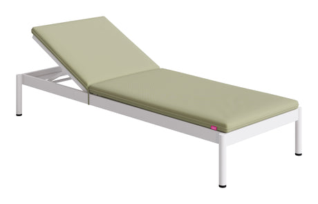 Lychee Green Outdoor Chaise Lounge by Zuomod at Eve Furniture