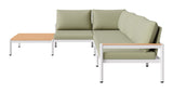 Lychee Green Outdoor Modular Sectional by Zuomod at Eve Furniture