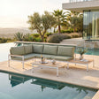 Lychee Green Outdoor Modular Sectional by Zuomod at Eve Furniture