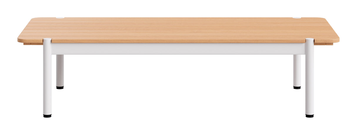 Lychee Natural Outdoor Coffee Table by Zuomod at Eve Furniture