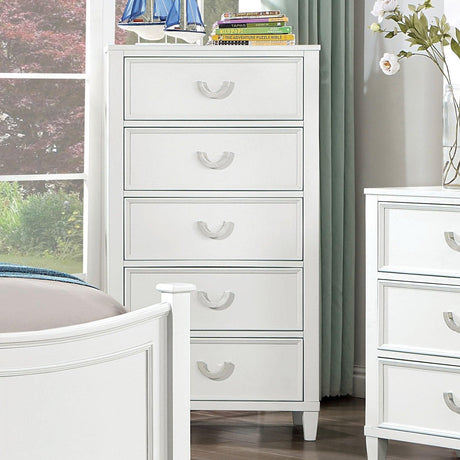 Lycoris White Chest by Furniture of America at Eve Furniture