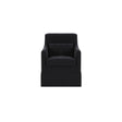 Lydia Black Slipcover Dining Chair by Moe's Home at Eve Furniture