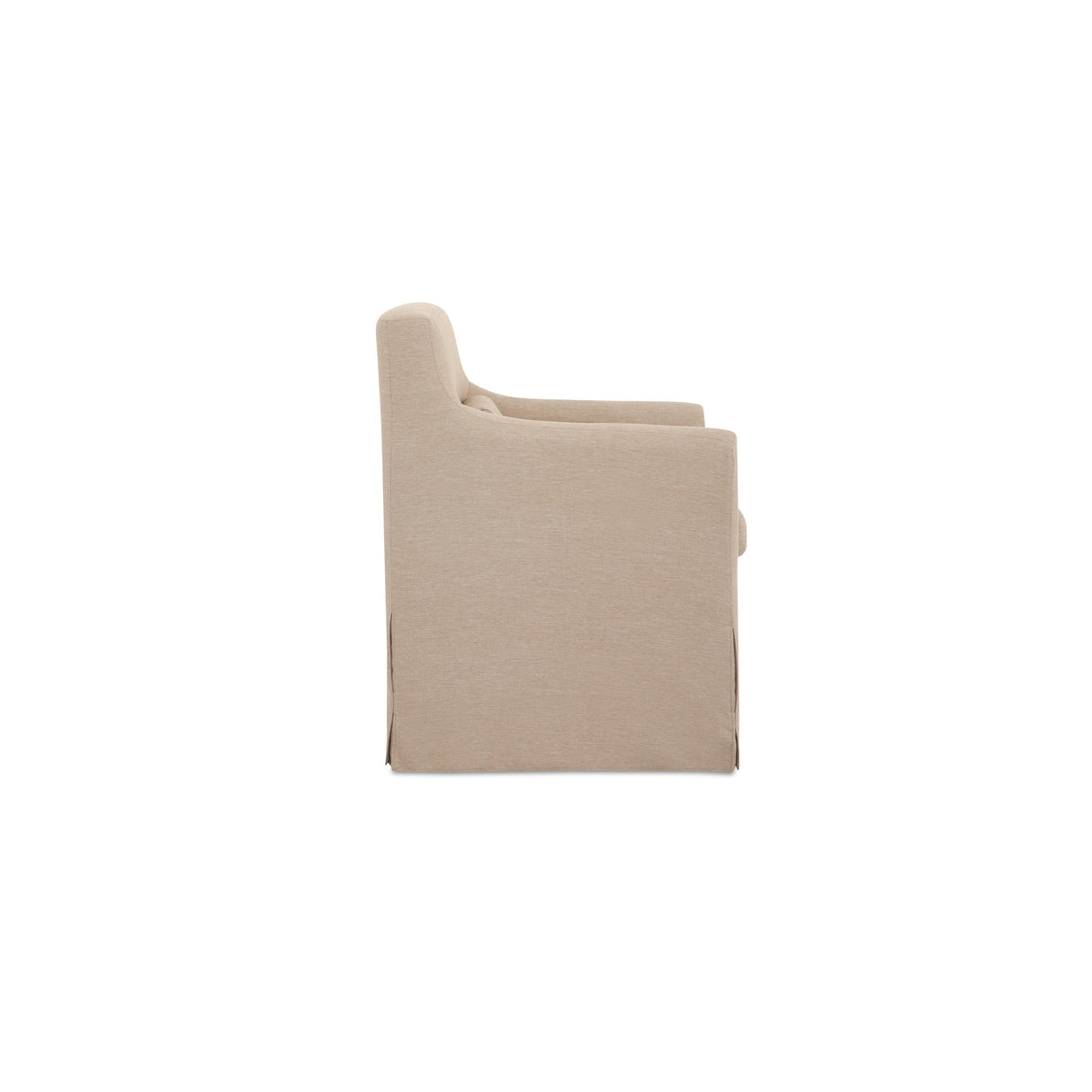 Lydia Light Brown Outdoor Slipcover Dining Chair by MOES at Eve Furniture