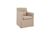 Lydia Light Brown Outdoor Slipcover Dining Chair by Moe's Home at Eve Furniture