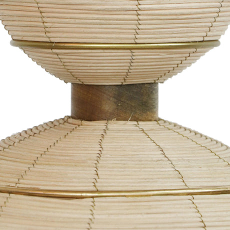 Lydia Rattan Pendant Lamp by TOV Furniture at Eve Furniture