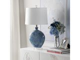 Lyle Blue Table Lamp (Set of 2) by Crestview at Eve Furniture