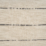 Lyle 13x21 Square Oatmeal w/ Black Stripes Decorative Pillow Cover by Mercana at Eve Furniture
