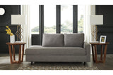 Lyman Graphite Right-Arm Facing Corner Chaise by Ashley at Eve Furniture