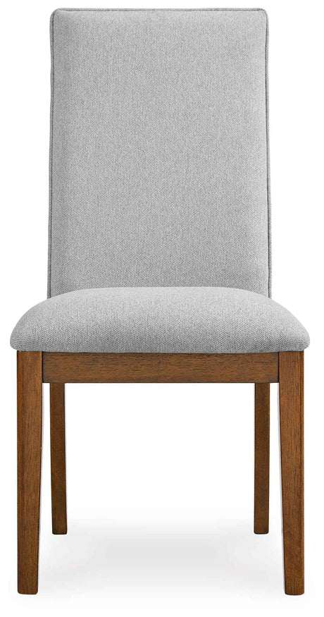 Lyncott Beige & Brown Round Dining Room Set by Ashley at Eve Furniture