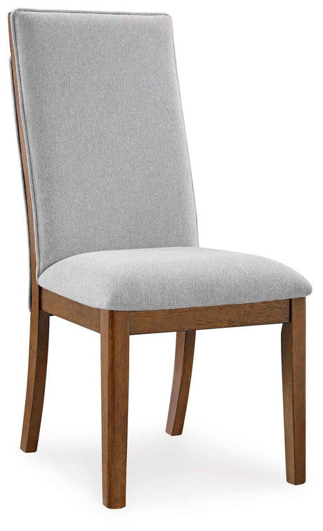 Lyncott Beige & Brown Round Dining Room Set by Ashley at Eve Furniture