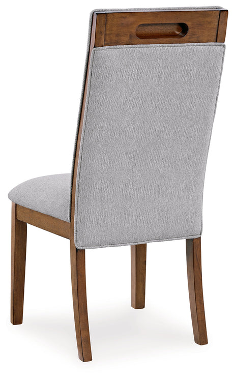 Lyncott Beige & Brown Round Dining Room Set by Ashley at Eve Furniture