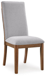 Lyncott Beige/Brown Dining Chair, Set of 2 by Ashley at Eve Furniture