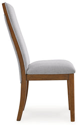 Lyncott Beige/Brown Dining Table and 4 Chairs by Ashley at Eve Furniture