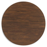 Lyncott Beige/Brown Dining Table and 4 Chairs by Ashley at Eve Furniture