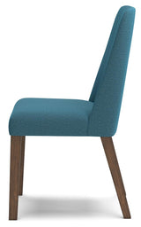 Lyncott Blue/Brown Dining Chair, Set of 2 by Ashley at Eve Furniture