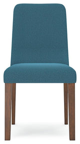 Lyncott Blue/Brown Dining Table and 4 Chairs by Ashley at Eve Furniture