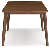 Lyncott Blue/Brown Dining Table and 4 Chairs by Ashley at Eve Furniture