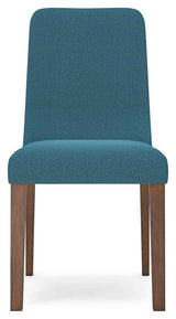Lyncott Blue/Brown Round Dining Room Set by Ashley at Eve Furniture