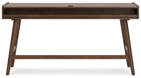 Lyncott Brown 60" Home Office Desk by Ashley at Eve Furniture