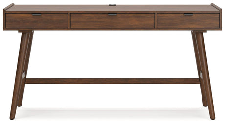 Lyncott Brown 60" Home Office Desk by Ashley at Eve Furniture