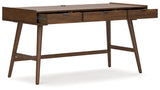 Lyncott Brown 60" Home Office Desk