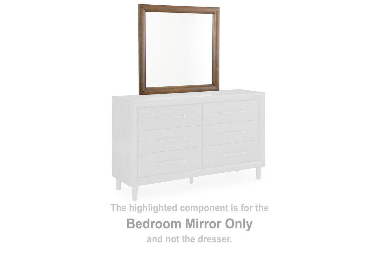 Lyncott Brown Bedroom Mirror by Ashley at Eve Furniture