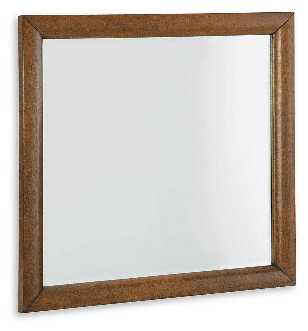 Lyncott Brown Bedroom Mirror by Ashley at Eve Furniture
