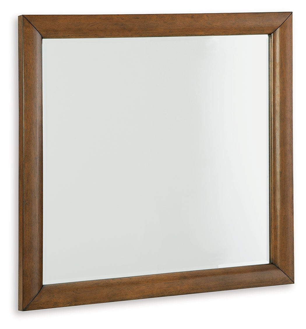 Lyncott Brown Bedroom Mirror