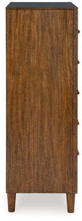 Lyncott Brown Chest of Drawers