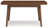 Lyncott Brown Dining Extension Table by Ashley at Eve Furniture