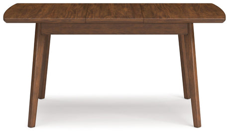 Lyncott Brown Dining Extension Table by Ashley at Eve Furniture