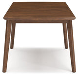 Lyncott Brown Dining Extension Table by Ashley at Eve Furniture