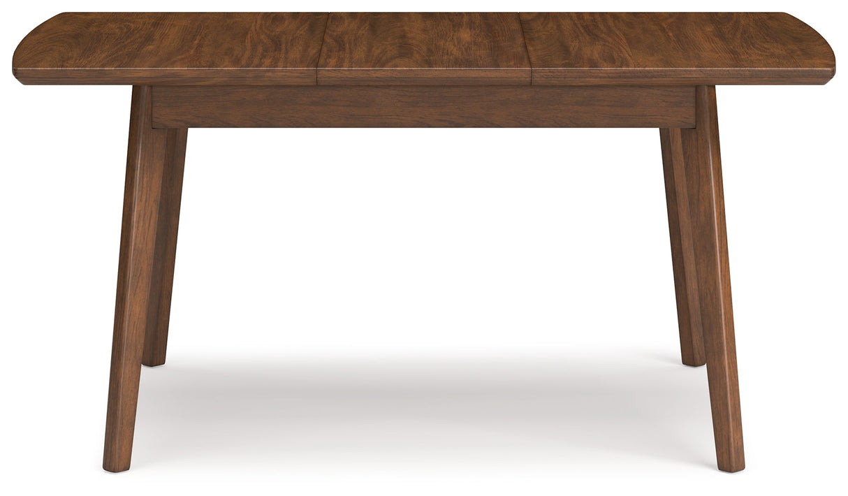 Lyncott Brown Dining Extension Table