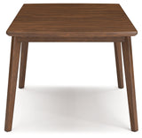 Lyncott Brown Dining Extension Table