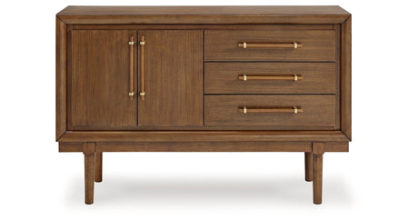 Lyncott Brown Dining Server by Ashley at Eve Furniture